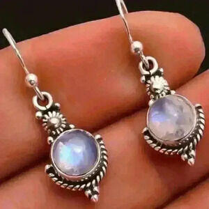 New Moonstone Vintage Earrings